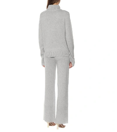 Shop Joseph Cashmere-blend Pants In Grey