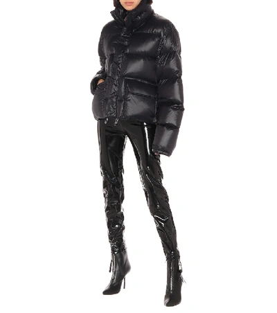 Shop Ben Taverniti Unravel Project Down Puffer Coat In Black