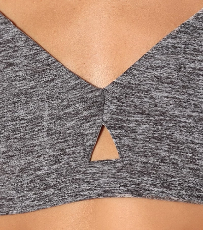 ALO YOGA Alosoft Lounge Bra Dove Grey Heather