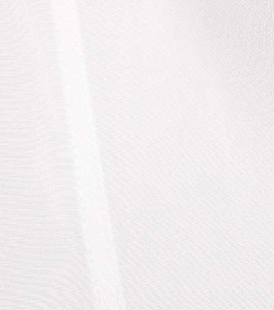 Shop Chloé Cotton-poplin Blouse In White