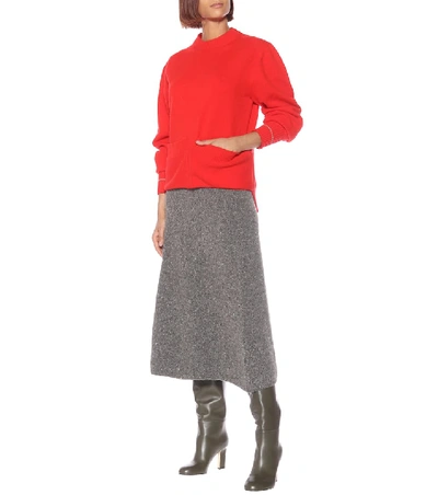 Shop Victoria Beckham Wool Sweater In Red