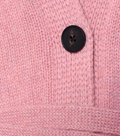 Shop Brock Collection Qottico Cashmere Cardigan In Pink