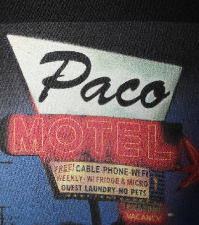 Shop Paco Rabanne Paco Motel Cotton T-shirt In Black