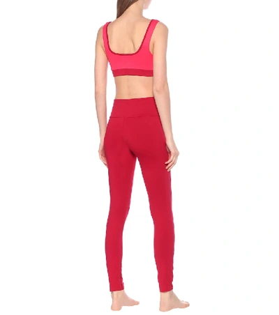 Shop Ernest Leoty Blandine Sports Bra In Pink