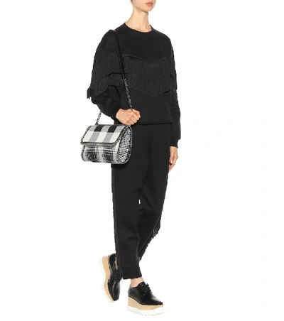 Shop Stella Mccartney Cotton-blend Sweatshirt In Black