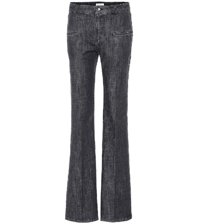 Shop Altuzarra Serge Flare Jeans In Grey