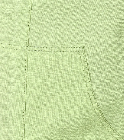 Shop Jacquemus Le Pantalon Estero Wide-leg Pants In Green