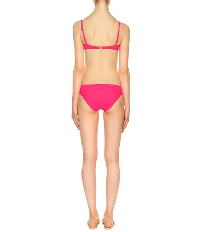 Shop Heidi Klein Antigua Balcony Bikini Bottom In Pink