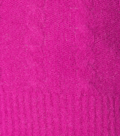 Shop Jacquemus La Maille Sofia Wool-blend Sweater In Pink