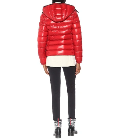 Shop Moncler Bady Down Jacket In Red