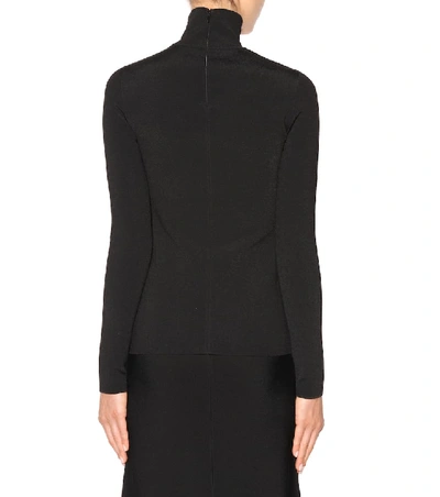 Shop Stella Mccartney Jersey Top In Black