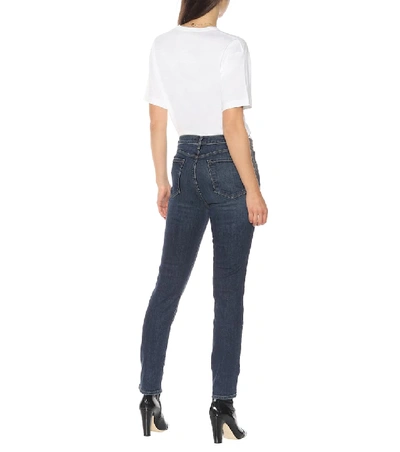 Shop J Brand Ruby High-rise Skinny Jeans In Blue