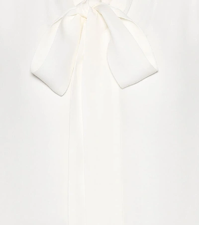 Shop Etro Silk Georgette Blouse In White