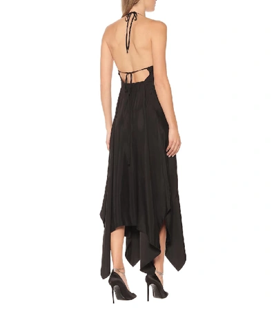 Shop Alyx Vulcano Midi Dress In Black