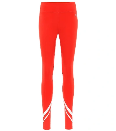 Shop Tory Sport Technical Leggings In Red
