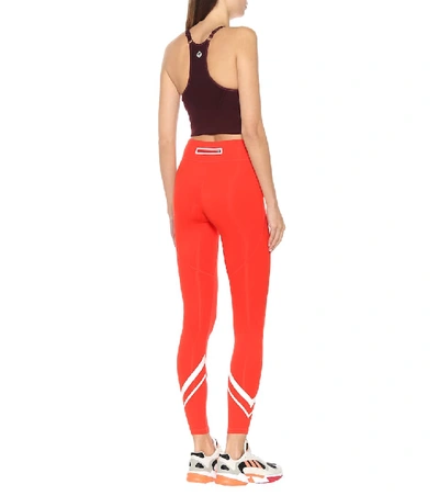 Shop Tory Sport Technical Leggings In Red