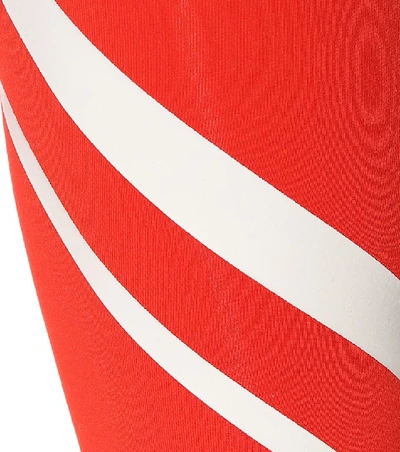 Shop Tory Sport Technical Leggings In Red