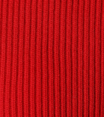 Shop Alexander Mcqueen Wool And Cashmere Sweater In Red