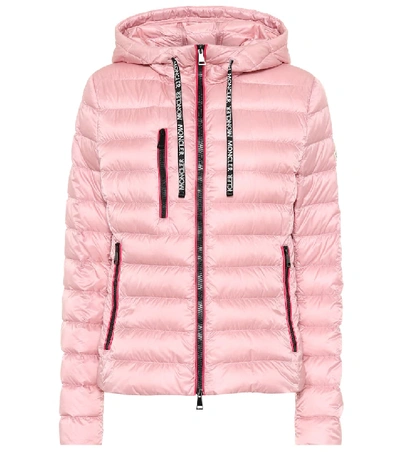 Shop Moncler Seoul Quilted Down Jacket In Pink