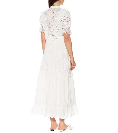 Shop Ulla Johnson Halley Cotton Dress In White