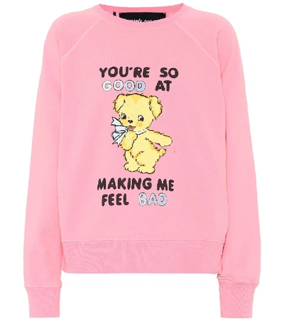 Shop Marc Jacobs X Magda Archer Cotton Sweater In Pink