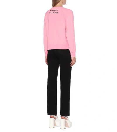 Shop Marc Jacobs X Magda Archer Cotton Sweater In Pink