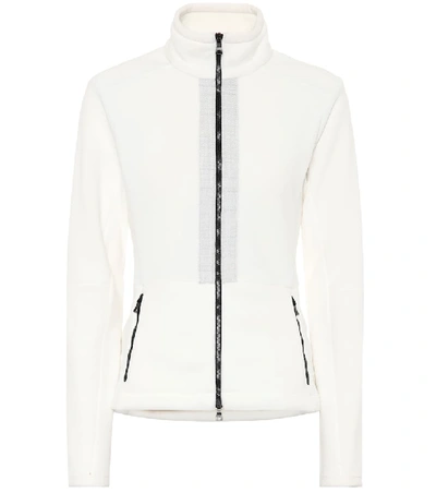 Shop Erin Snow Freja Fleece Jacket In White