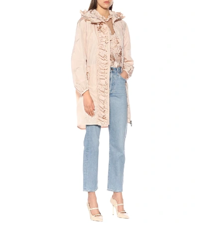 Shop Moncler Genius 4 Moncler Simone Rocha Ruffled Jacket In Pink