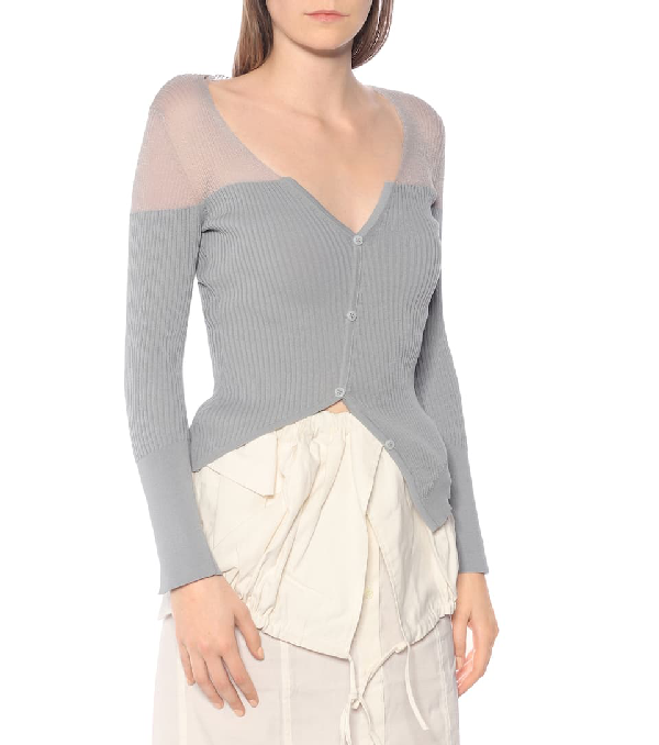 le cardigan tordu jacquemus