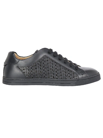 Shop Fendi Sneakers In Nero+nero