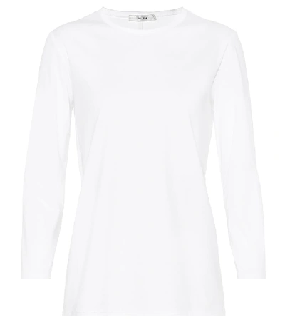 Shop The Row Mave Cotton Top In White