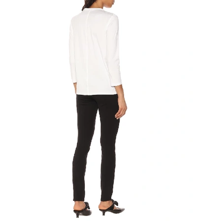 Shop The Row Mave Cotton Top In White