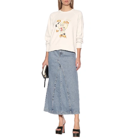 Shop Marc Jacobs X Magda Archer Cotton Sweater In White