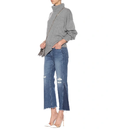 Shop 3x1 Higher Ground Gusset Cropped Jeans In Blue