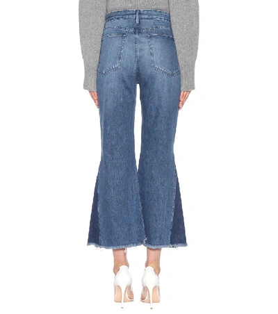 Shop 3x1 Higher Ground Gusset Cropped Jeans In Blue