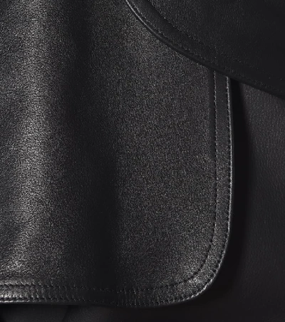 Shop Khaite Krista Leather Jacket In Black