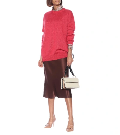 Shop Max Mara Relax Mohair-blend Sweater In Pink