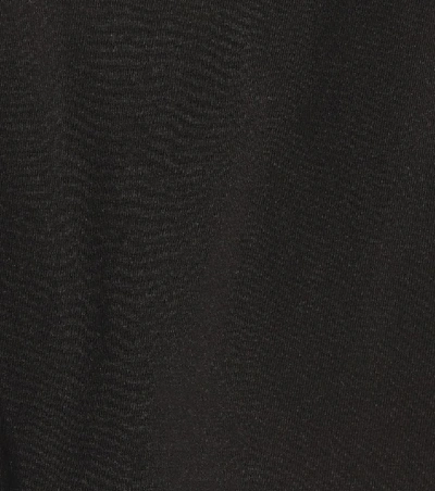 Shop Isabel Marant Belita Cotton-jersey Crop Top In Black
