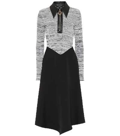 Shop Ellery Palawan Knit Midi Dress In Black