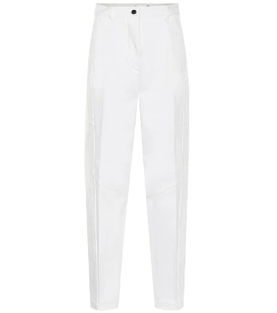 Shop Victoria Beckham High-rise Jeans In White