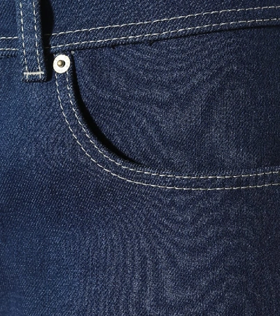 Shop Acne Studios Blå Konst High-rise Flared Jeans In Blue