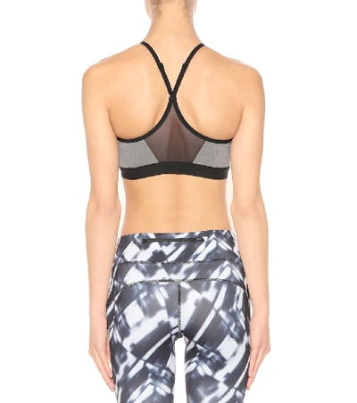 Shop Nike Indy Structure Sports Bra In Grey