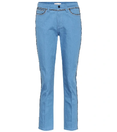 Shop Tory Burch Jodie Jeans In Blue