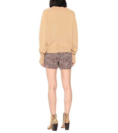 Shop Chloé Cashmere Sweater In Beige