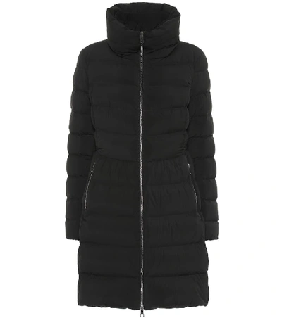 Shop Moncler Nevalon Down Coat In Black