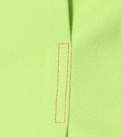Sies Marjan Haru Single-breasted Twill Jacket In Yellow