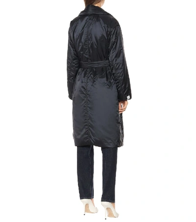 Shop Max Mara Greenco Coat In Blue