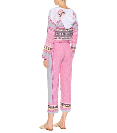 Shop Lemlem Luchia Cotton-blend Pants In Multicoloured