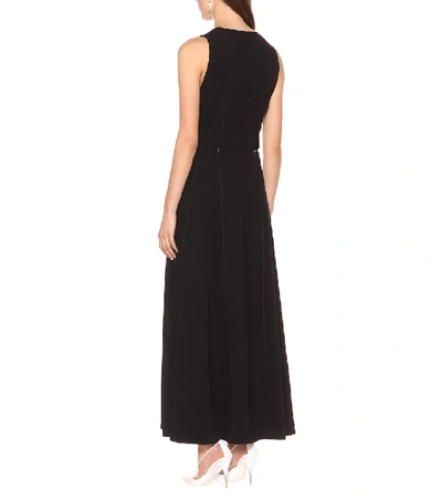 Shop Stella Mccartney Belted Maxi Dress In Black