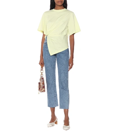 Shop See By Chloé Cotton T-shirt In Green